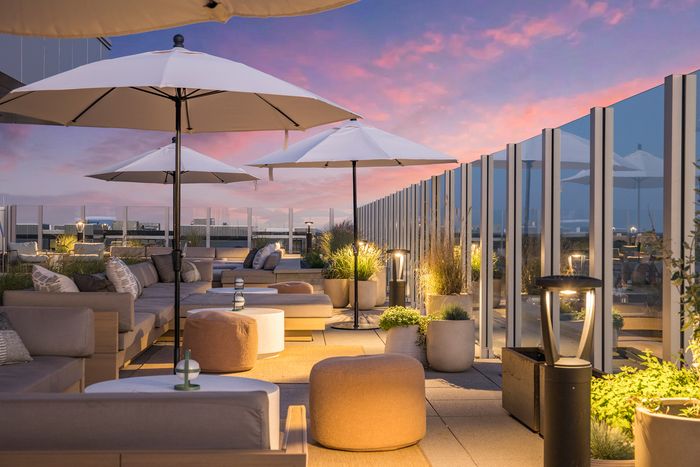 Rooftop Lounge | The Abbot | MSU Student Living