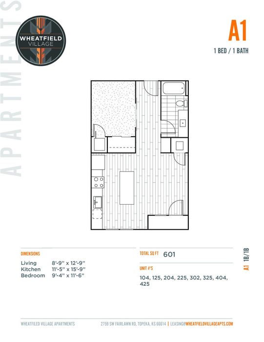 One Bedroom | A1