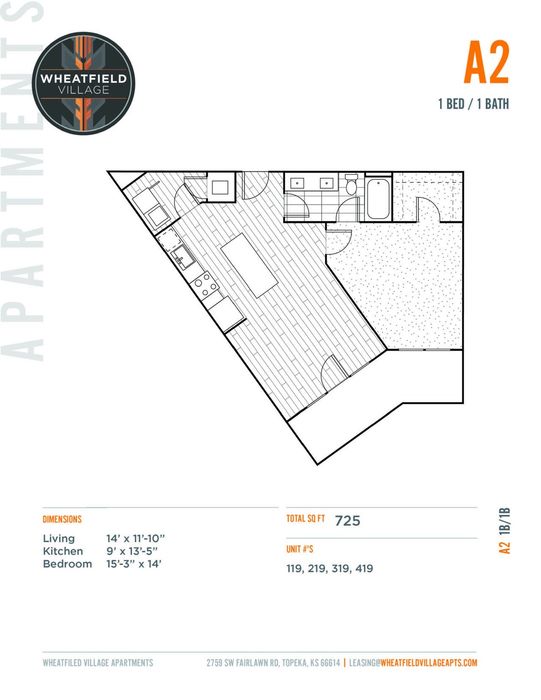 One Bedroom | A2