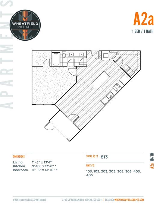 One Bedroom | A2a