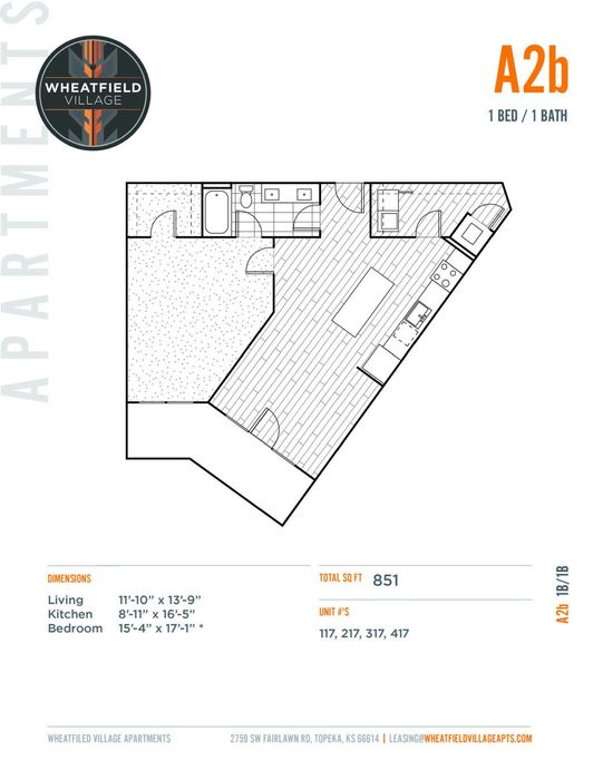 One Bedroom | A2b