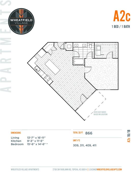 One Bedroom | A2c