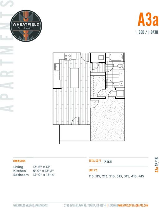 One Bedroom | A3a