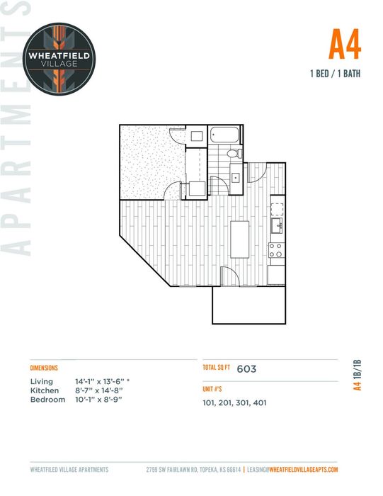 One Bedroom | A4