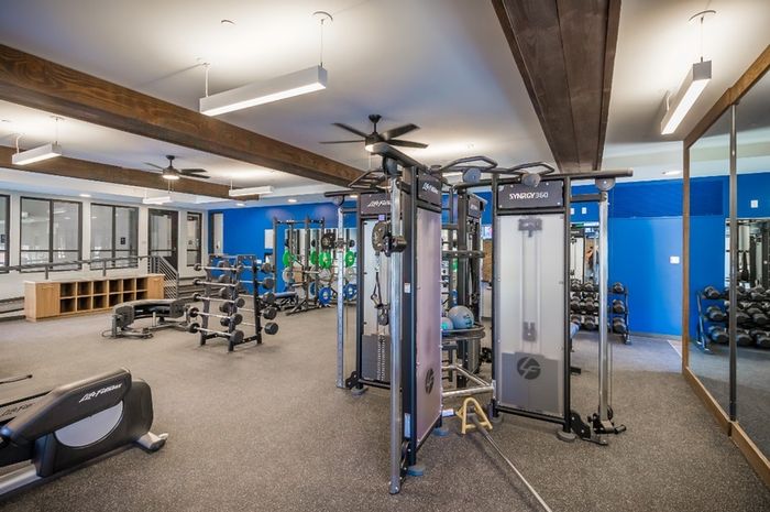 Fitness Center 225 Sycamore, Delano District Apartments in Wichita KS