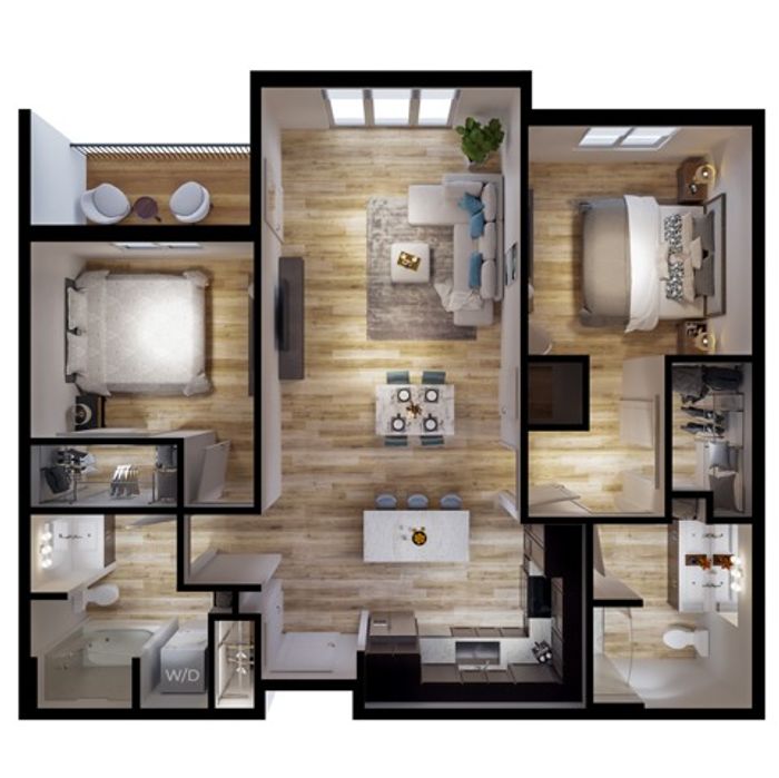 sixty16-shawnee-ks-2bd-2ba---Valentine