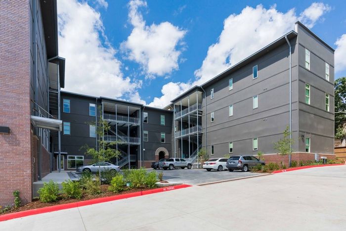 Reserved parking is available in the interior courtyard