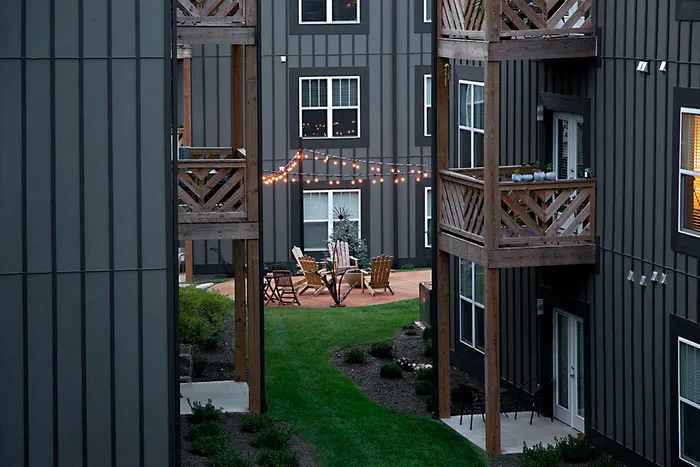 Haywood Village Courtyard