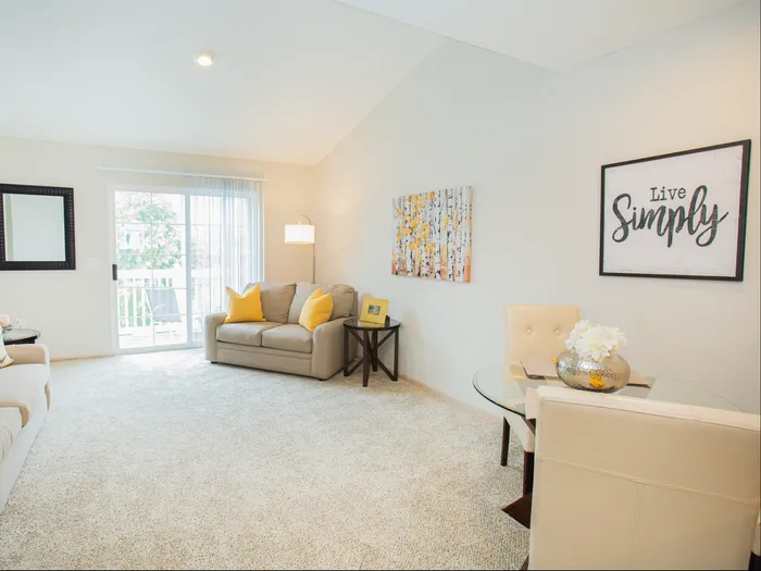 Living Area (One Bedroom)