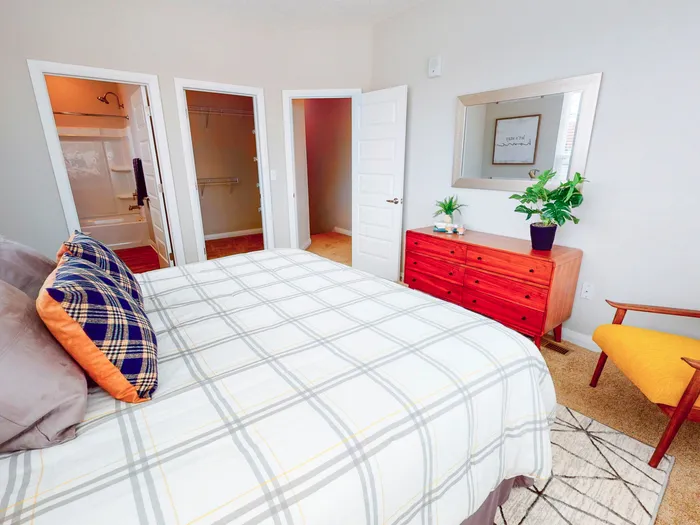 Beechwold Two bedroom townhome bedroom