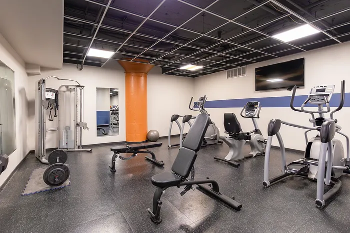 Sleek Fitness Facility