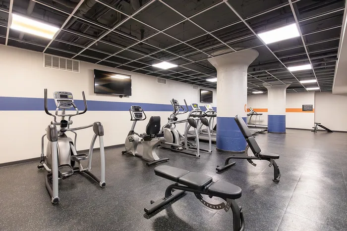 Sleek Fitness Facility