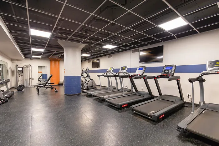 Sleek Fitness Facility