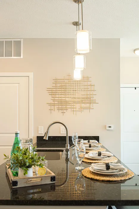 Black Granite Kitchen Countertops | Crescent Woods Apartments | Apartments in Gahanna, OH