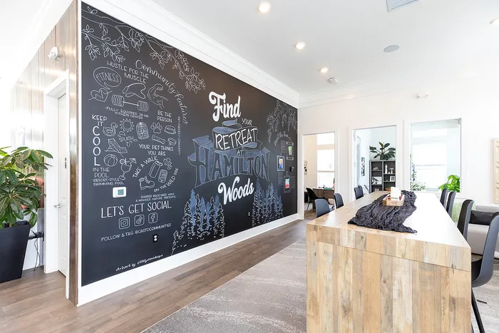 Clubhouse Mural