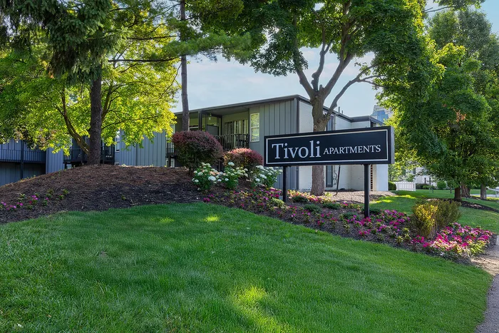 Tivoli Apartments - Entrance Sign