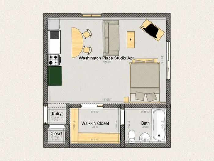 Studio Floor Plan