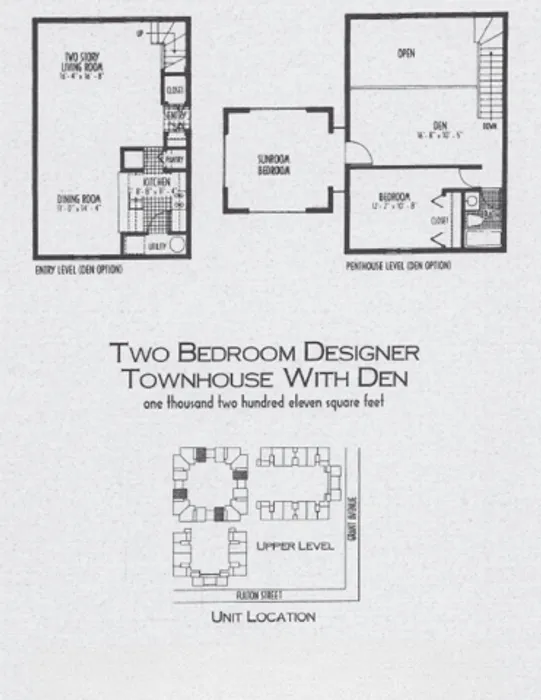 Designer Townhouse w/ Den