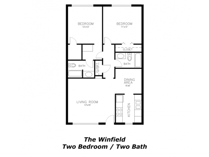 Two Bedroom Two Bath UPG