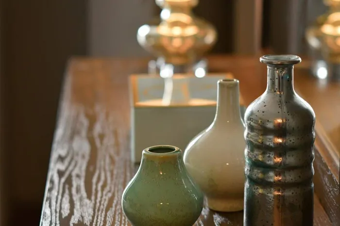 Bedroom decor- dresser items