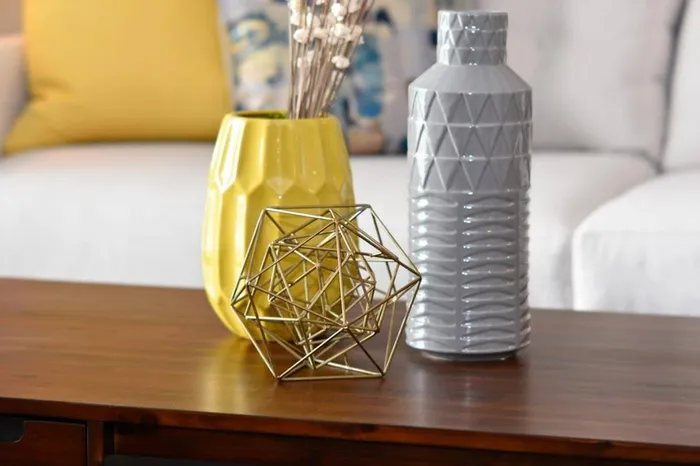 Living room decor- coffee table items
