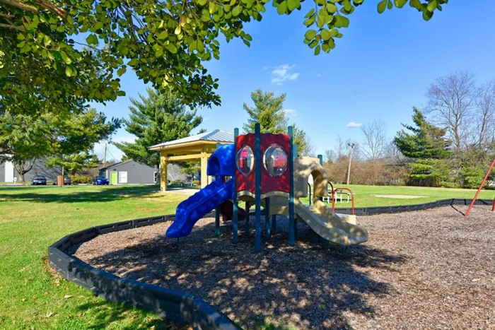 Playground on a sunny day
