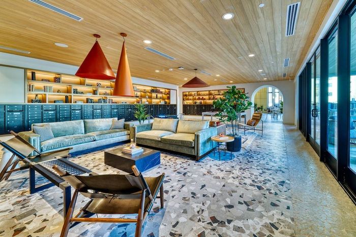 mail room lounge
