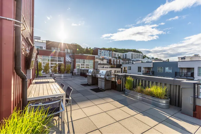 Grills on Rooftop