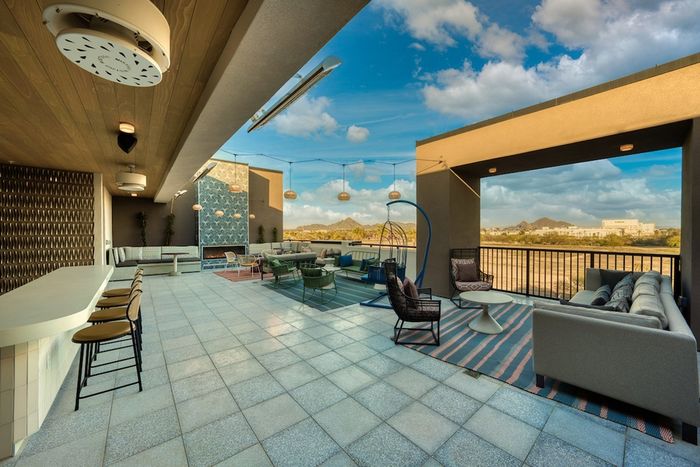outdoor deck