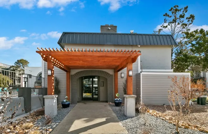Exterior View of Apartment and grounds