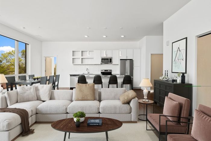 Elegant Living Area Rendering