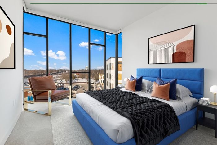 Elegant Bedroom Rendering