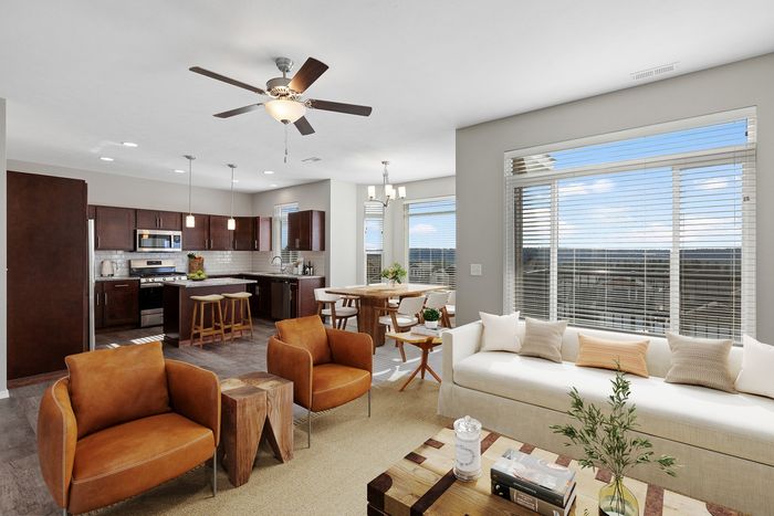 Spacious Living Room