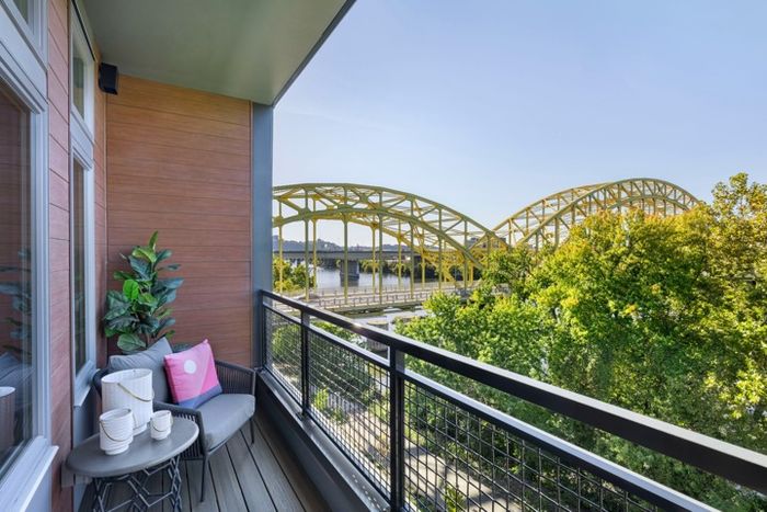 Spacious Apartment Balcony