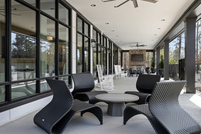 outdoor lounge