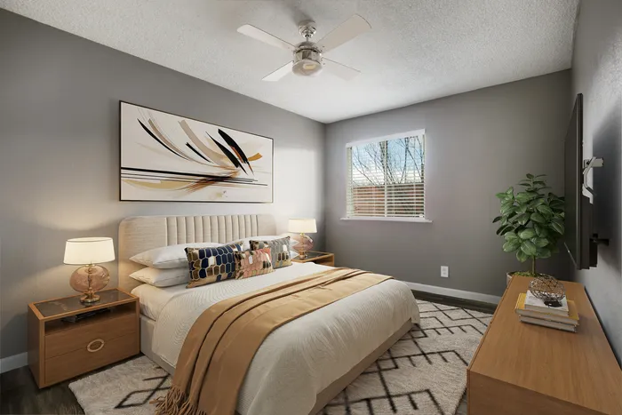 Classic 2 bedroom, Bedroom 2