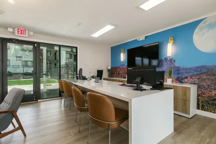 Four Hills Leasing Office lounge seating