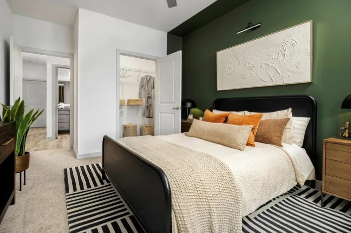 Bright, spacious bedroom