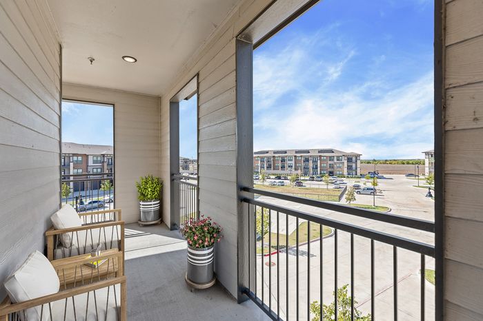 Wrap around balcony