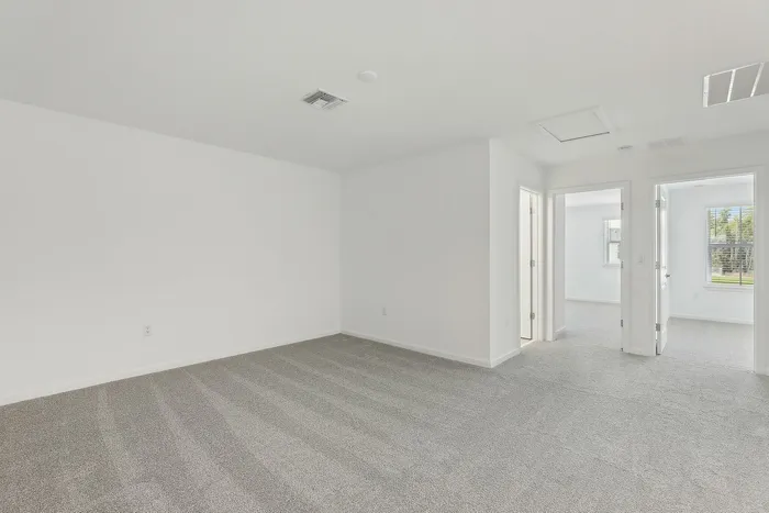 vacant bedroom unfurnished