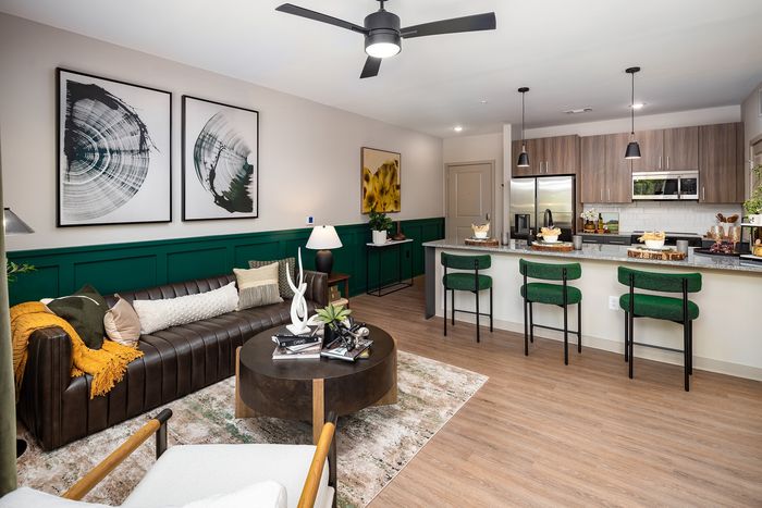Ava Oakwood luxury apartment open floor plan in Gainesville