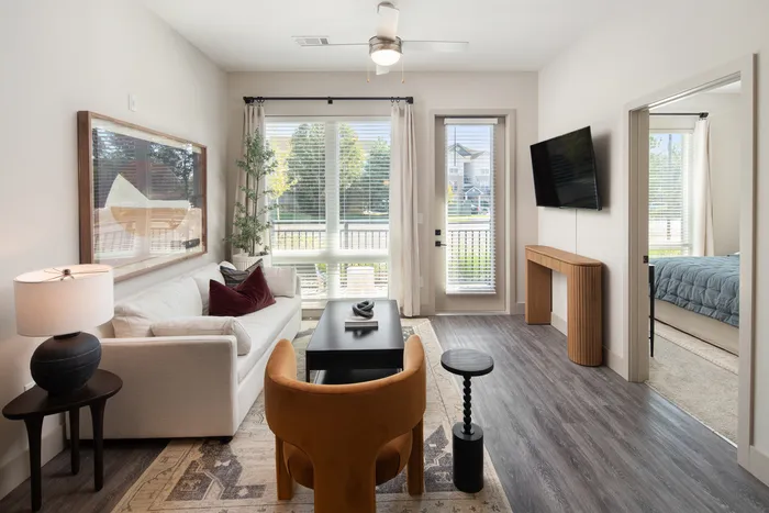 Open living room