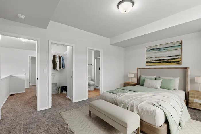 Pasadena Meadows- Staged Bedroom