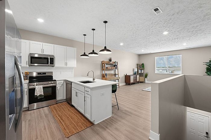 Kitchen & Living Room at Allora