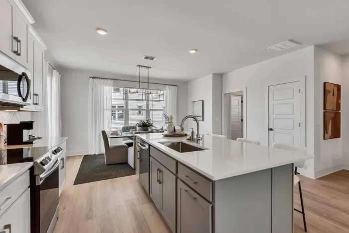 Spacious Kitchen & Dining Room