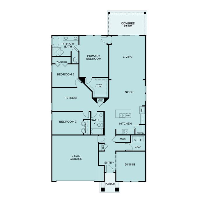 Orchid Floor Plan