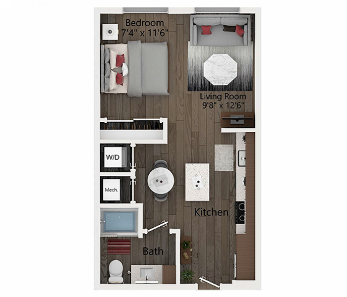 S2 | Studio Floor Plan