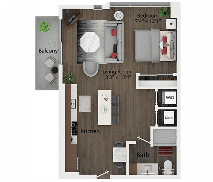 S5 | Studio Floor Plan