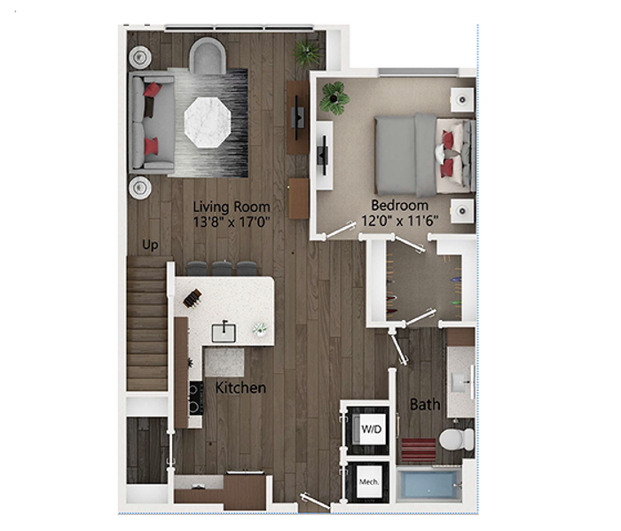 A2L | One Bedroom | Floor 1