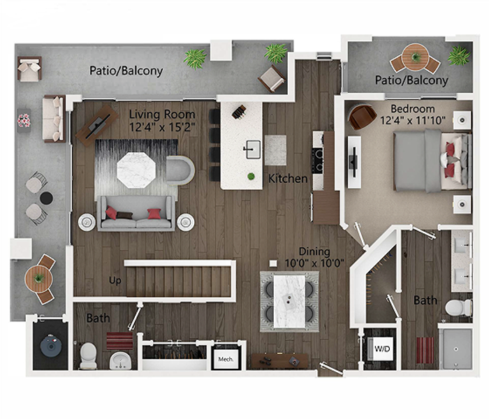 A3L | One Bedroom | Floor 1